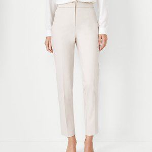NWT Ann Taylor "The Ankle" Khaki Work Pants Size 2 Petite